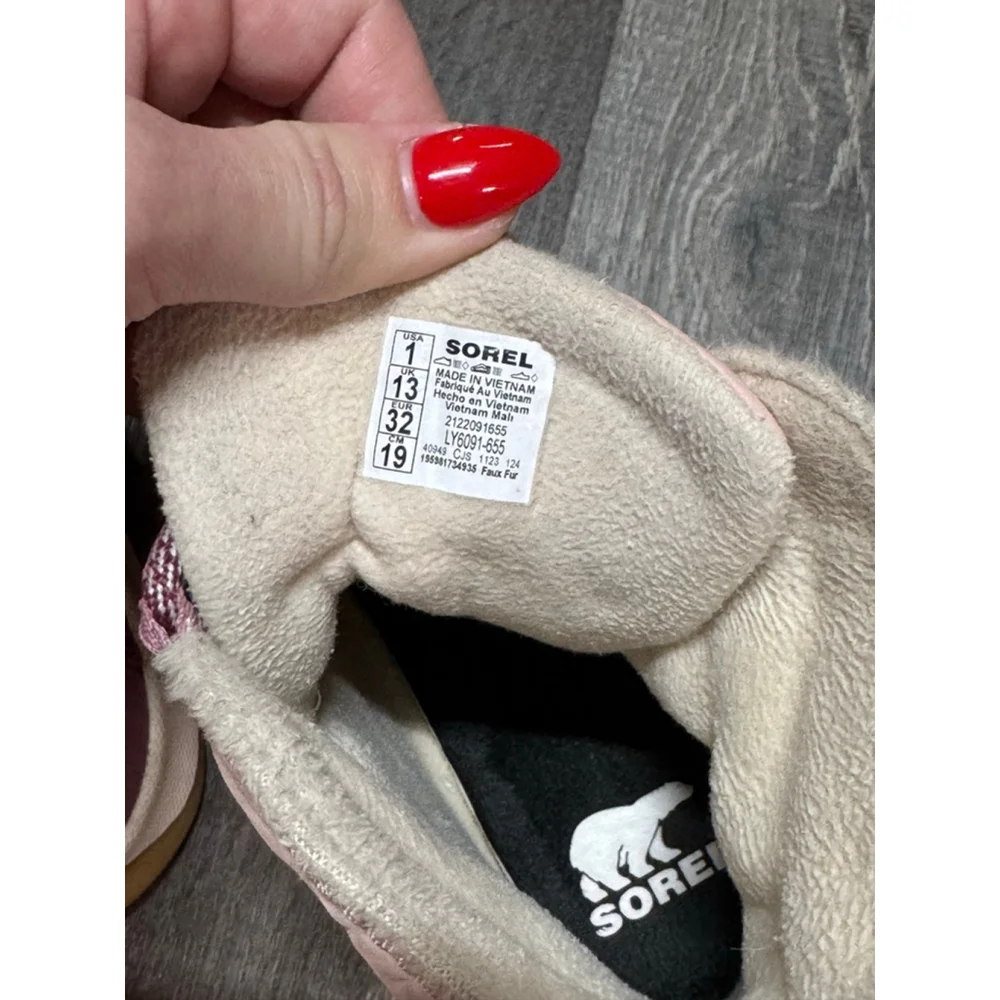 Girls Sorel Rain‎ & Snow Boots 1 (Little Girl) Pink Purple